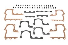 HARLEY Parkerized Rocker Arm Cover Strip and Gasket fits 1936-1940 EL,  1941-194