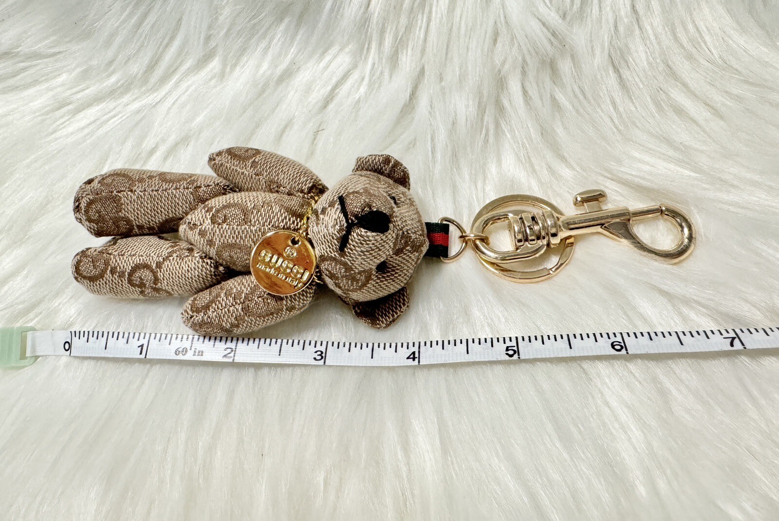 Gucci Handmade Bear Keychain Repurposed Christmas Gift 🎁 eBay