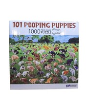 101 pooping puppies puzzle Dogs 1000 piece jigsaw by funwares brand new sealed