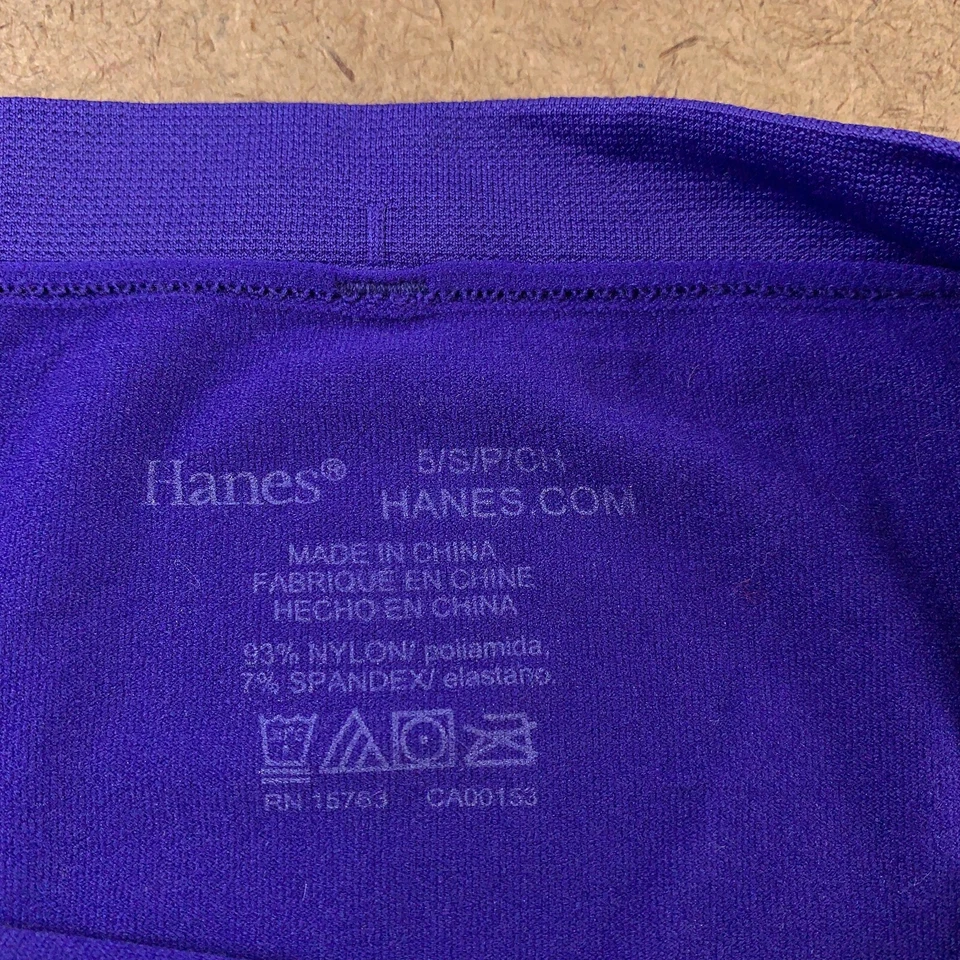 Bragas cortas Hanes para mujer talla pequeña azul negro cómodas flexibles sin costuras nuevas Foto 2 de 4