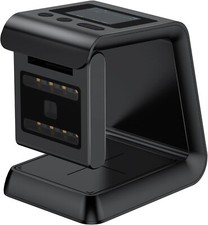 Symcode 2D QR Wireless Hands-Free Omnidirectional Desktop Barcode Scanner