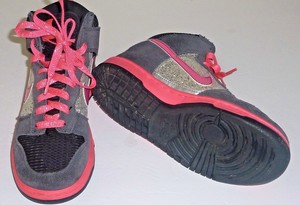 nike dunk mujer gris