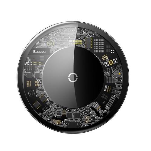 Baseus Qi Wireless Charger ChargingPad Visible for Samsung iphone15- Us Seller - Picture 10 of 12