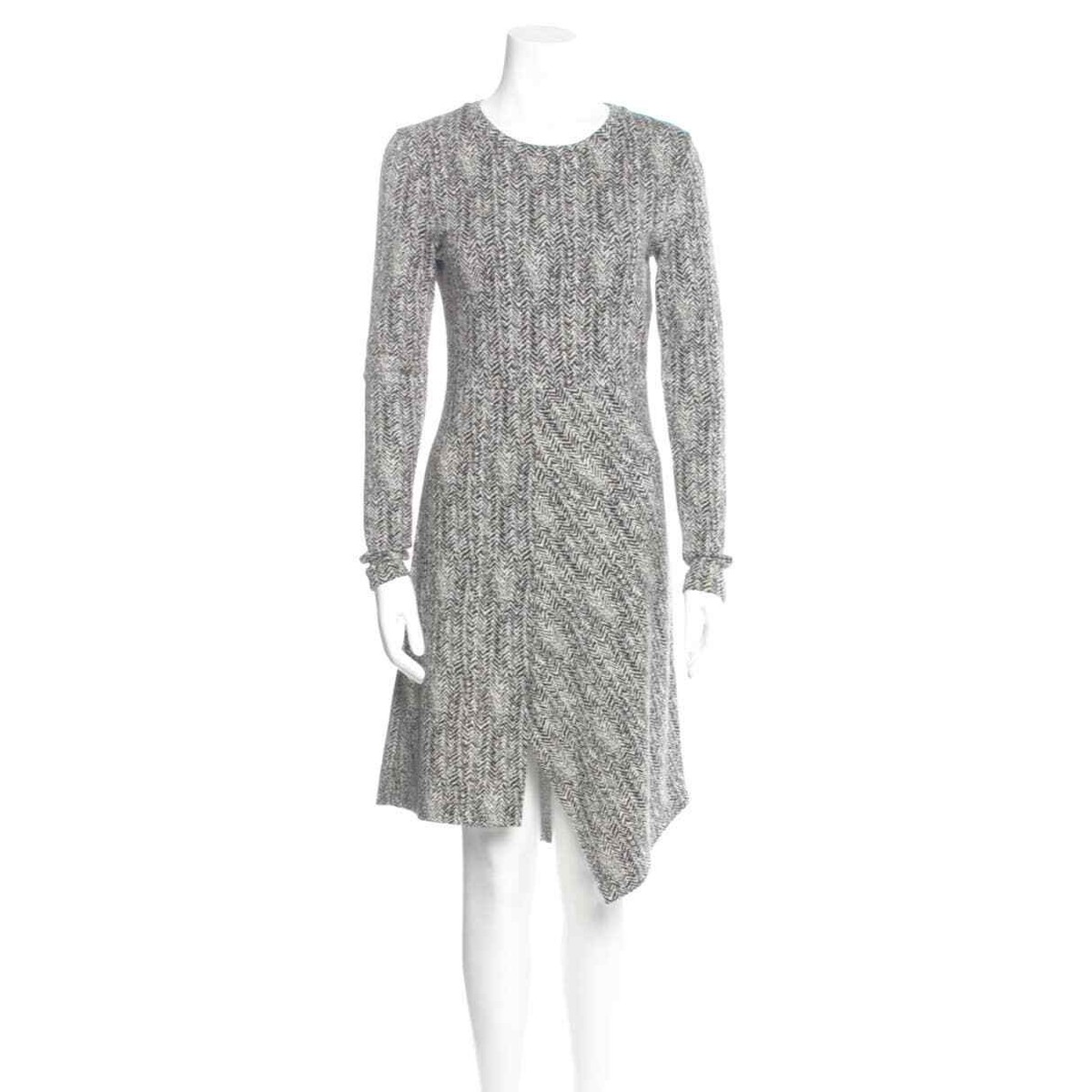 Stella McCartney Sz10 Gray Long Sleeve Asymmetric Hem Stella McCartney Sz10 Gray Long Sleeve Asymmetric Hem