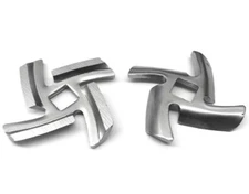 TWO-PACK SUPER SHARP KNIFE for VillaWare meat grinder mincer Model 5265-05