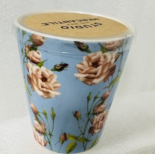 WAX LYRICAL Candle ceramic Floral Vase Cup New 5.5” - Picture 3 of 8