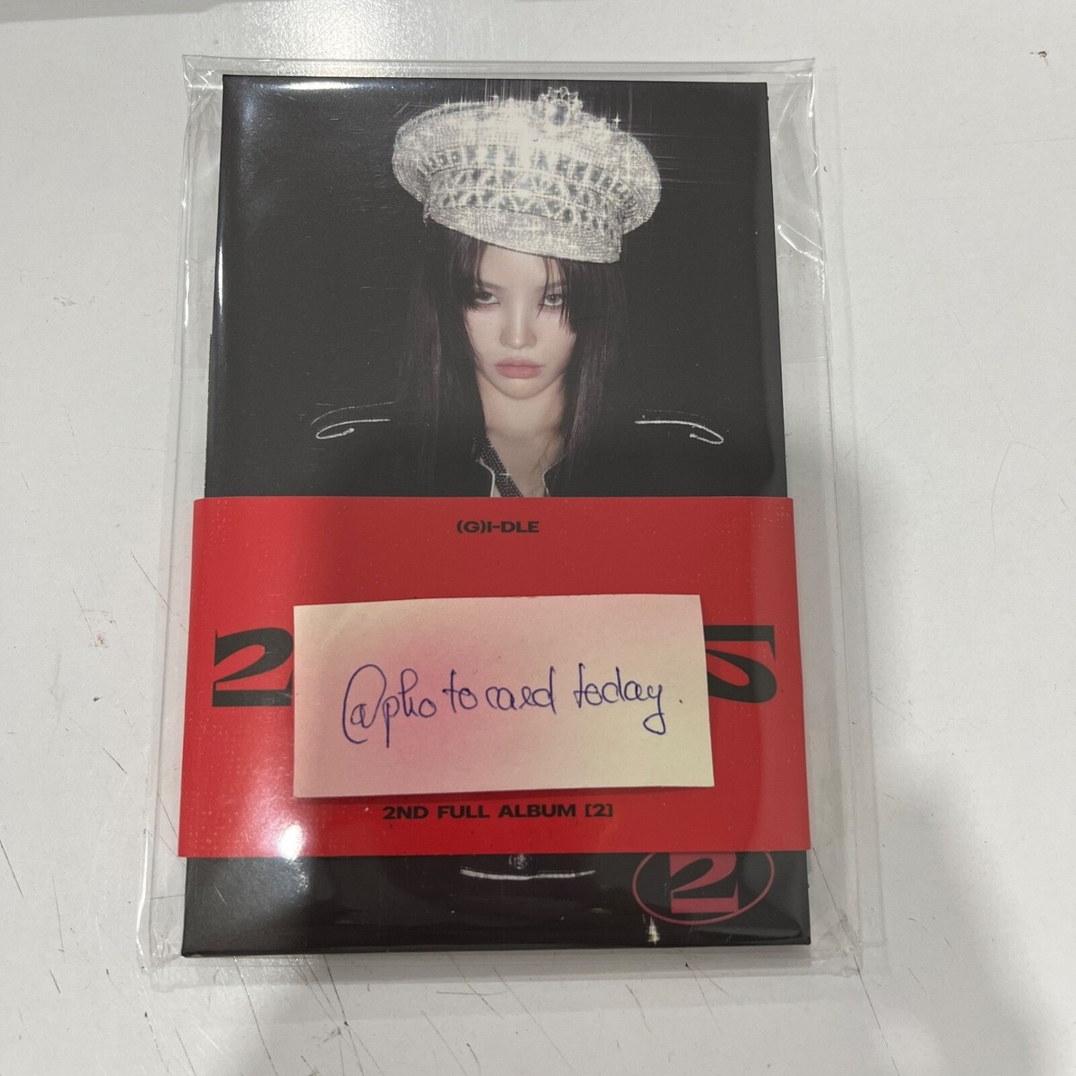 G)I-DLE GIDLE ALBUM [2] SUPER LADY POCA VER PHOTOCARD - SEALED