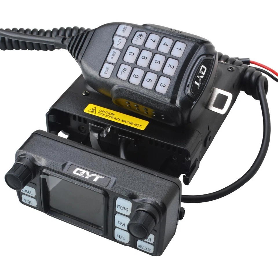 QYT KT-5000 Mini Auto Mobiles Radio Trennbares Panel 25W 10KM VHF UHF Dual Band - Bild 3 von 4