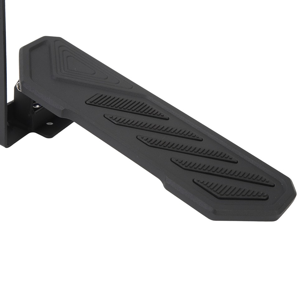 Left Side Kick Panel Adjustable Dead Pedal Foot Rest Pad Increase
