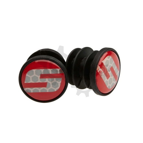 Empuñaduras de contorno Sram espuma con anillo de bloqueo bicicleta ergonómico negro rojo - Imagen 3 de 8