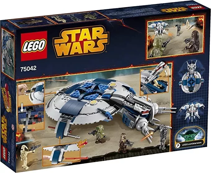 LEGO 75042 STAR WARS DROID GUNSHIP 2014 NEW IN SEALED BOX