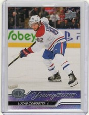 2023-24 Upper Deck Series 2 Hockey Young Guns Lucas Condotta #484 Montreal...