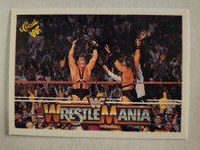 1990 Classic WWF - The History of Wrestlemania #140 AX & SMASH DEMOLITION