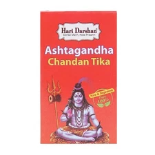Hari Darshan Ashtagandha Chandan Powder Tika Tilak Shivratri Hindu Puja -125g