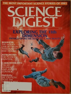 Science Digest Magazine - 1984 COMPLETE YEAR and January 1985