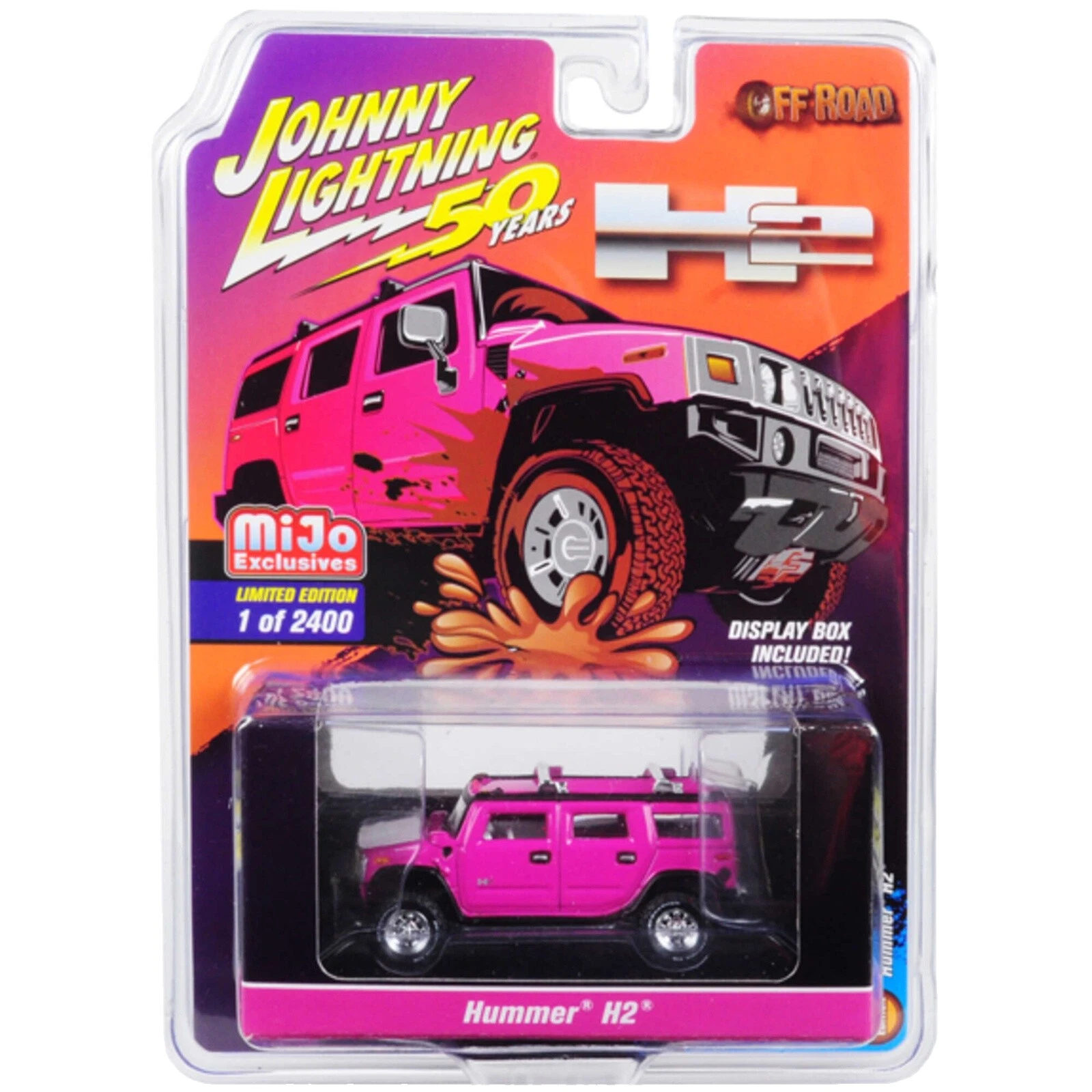 Johnny Lightning Hummer 1:64 escala Diecast coches, camiones y camionetas
