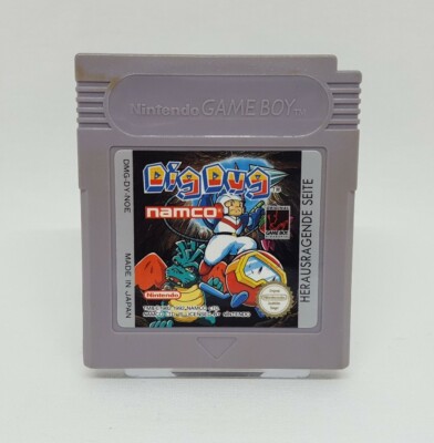 Nintendo GameBoy - Dig Dug ( SELTEN ) ( Nur das Modul ) akzeptabel 