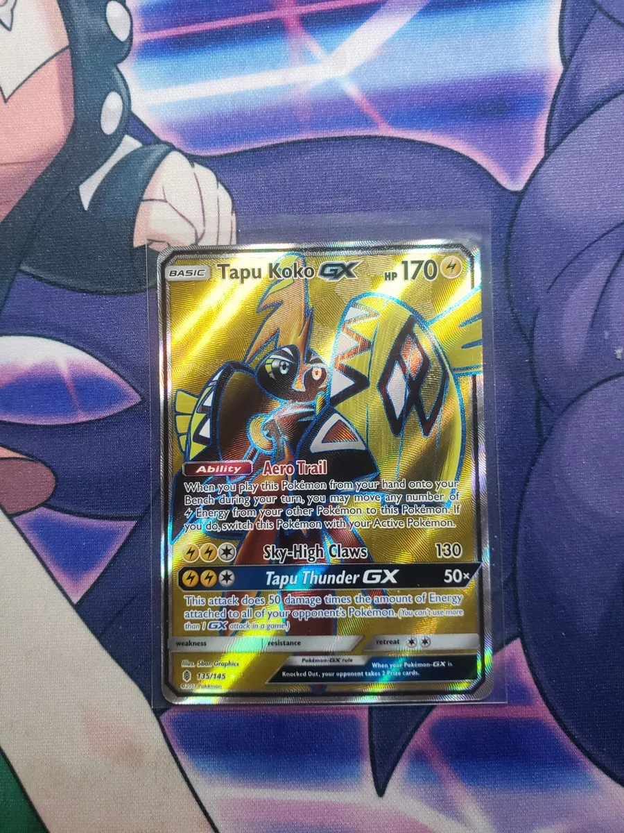 Tapu Koko GX - 135/145 - Full Art Ultra Rare