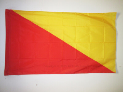 Drapeau Sicile 150x90cm – AZ FLAG – Neuf Avec étiquette, Idéal Décoration