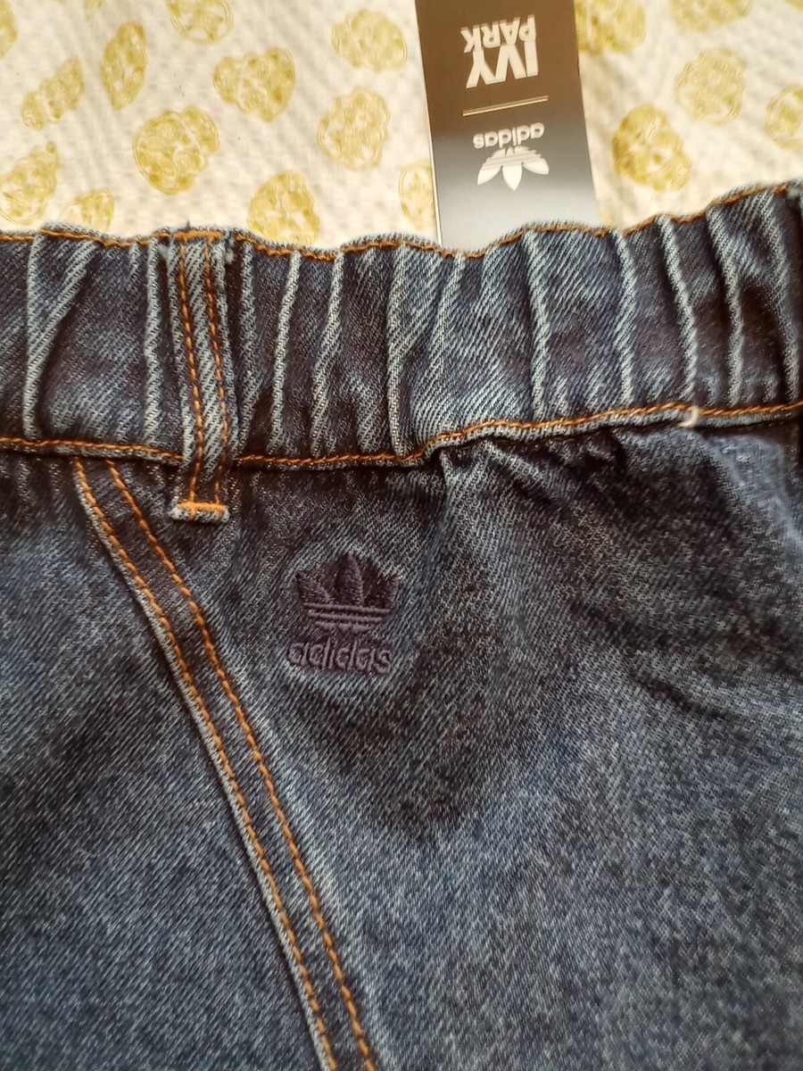 ADIDAS ORIGINALS X Ivy Park Denim Skirt (Plus Size) 1X 20 ADIDAS ORIGINALS X Ivy Park Denim Skirt (Plus Size) 1X 20