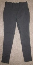 TAHARI WOMEN'S DARK GRAY STRAIGHT LEG WRINKLE RESISTANT ANKLE PANTS SMALL NEW