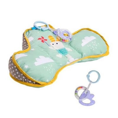  Baby Tummy Time Pillow | Perfect for 2-6 Months Old Babies, Enables Green
