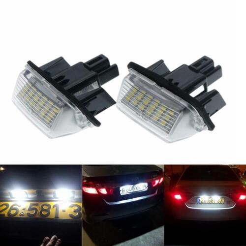 2pcs Bright 18LED SMD License Number Plate Light For TOYOTA CAMRY Yaris/Hybrid - Picture 1 of 12