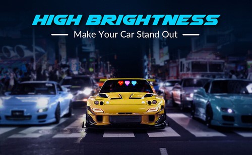 Scrolling LED Sign Matrix Panel Screen Blue-tooth APP Control for Shop Bar Car - Picture 12 of 24
