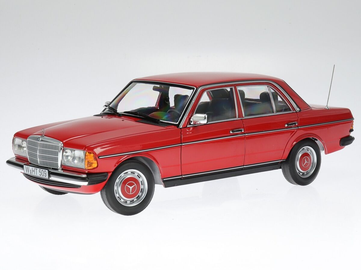 MERCEDES BENZ 200 W123 1982 Red 1/18 NOREV 183714 for sale MERCEDES BENZ 200 W123 1982 Red 1/18 NOREV 183714 for sale