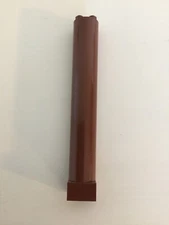 Lego Support 2x2x11 Solid Pillar - Reddish Brown - 6168 - Read Description