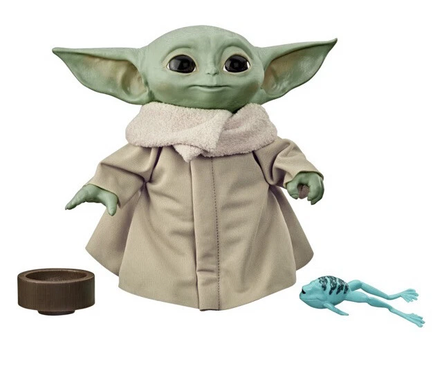 Jouet star wars the mandalorian The Child Yoda Parlant hasbro new 20cm Disney + - Photo 2/4