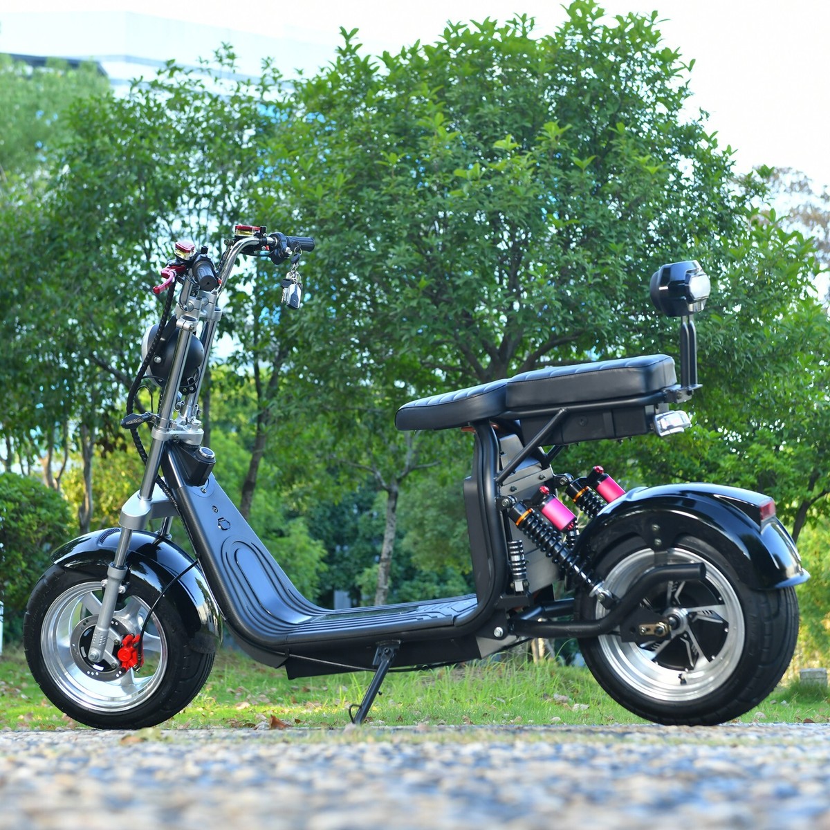 Max Speed 40MPH Max Load 550 IBS Fat Tire Electric Scooter 4000W