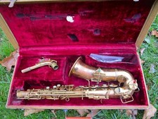 CONN PAN AMERICAN ALTSAXOPHON, SERIE # 0180, KOFFER