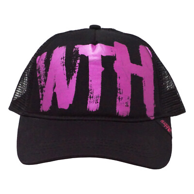 ABBEY DAWN AVRIL LAVIGNE WHAT THE HELL SNAPBACK HAT BLACK 