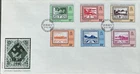 Jersey 50th Anniversity of Blampied's German Occupation Stamps