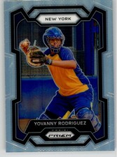 Yovanny Rodriguez 2024 Panini Prizm Silver Prizms 9 New York Mets