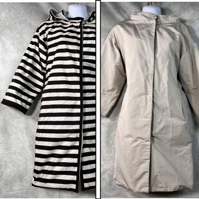 Max Mara Reversible Water-Repellent Raincoat L Clothing JAPAN