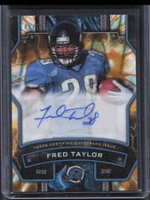 2024 Topps Resurgence Fred Taylor Signatures Gold Power Surge Auto /50 