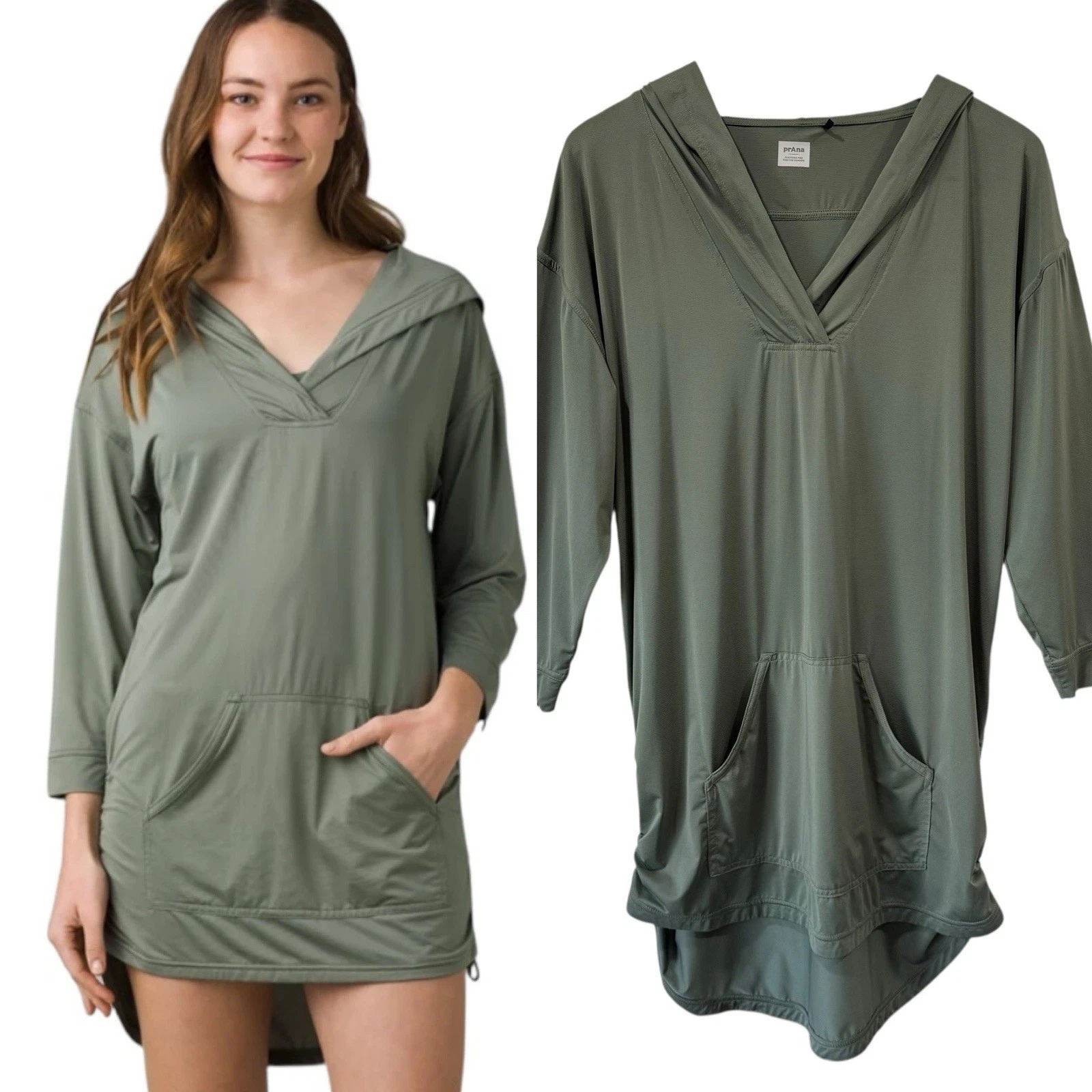 Prana Mantra Bay Beach Pool Tunic Cover Hoodie UPF 25+ Lightweight Size Medium
Opens in a new window