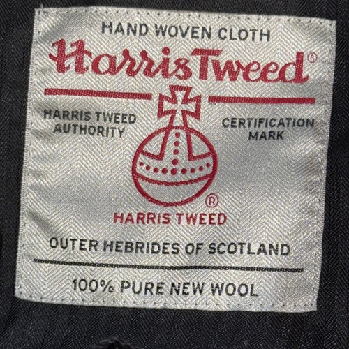 Peter Christian Harris Tweed Hose Herren 38x29 Wolle Windowpane gefüttert Schottland - Bild 5 von 10