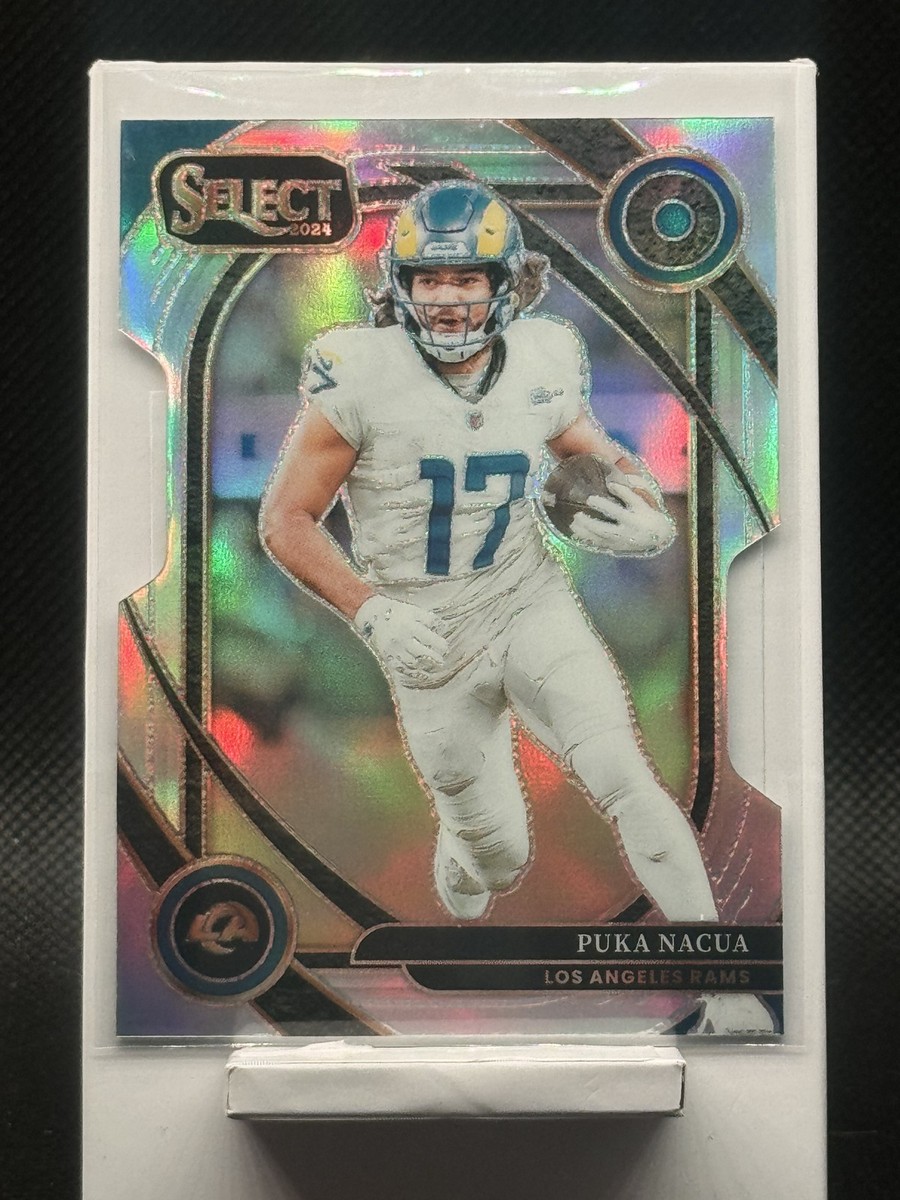 2024 Panini Select Football - Puka Nacua Club Level #287 Silver
