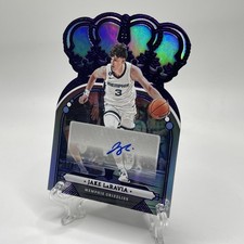 2022-23 Panini Crown Royale ROOKIE Autograph Jake LaRavia #RCA-JLR Purple /25 RC