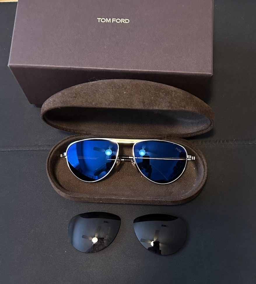 Tom Ford Silver Aviator Sunglasses for Men for sale | eBay