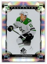 2024-25 Upper Deck SP Autenthic Pageantry Logan Stankoven Dallas Stars #P-81