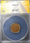 1883 indian head penny cent EF-40 XF-40