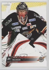 2010-11 Card Cabinet SHL Elitset Limited Edition Green Anders Nilsson #87 3xv