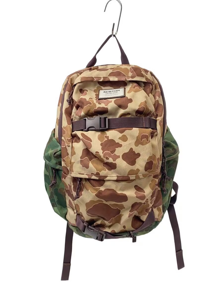 BURTON Backpack, Polyester, Multicolor Camouflage… - image 1