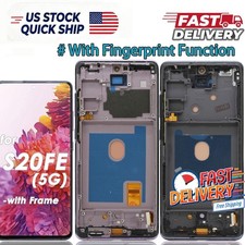 OLED Digitizer Display Touch Screen Assembly for Samsung Galaxy S20 FE 5G FAST