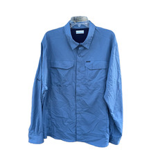 Columbia Silver Ridge Utility Lite Men's Large Long Sleeve Button Down Shirt