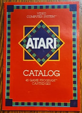 Atari 2600 Video Game Catalog Vintage 1981/19...